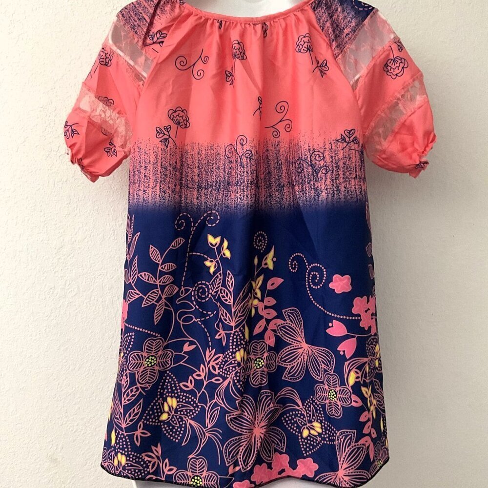 BOHEMIAN FLORAL LACE TOP - Picture 3 of 13